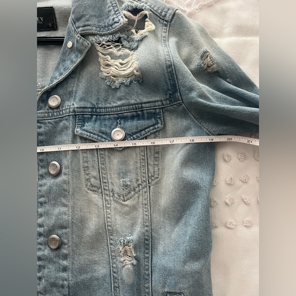 Original Whitney Embellished Denim Jacket Small - Picture 4 of 11
